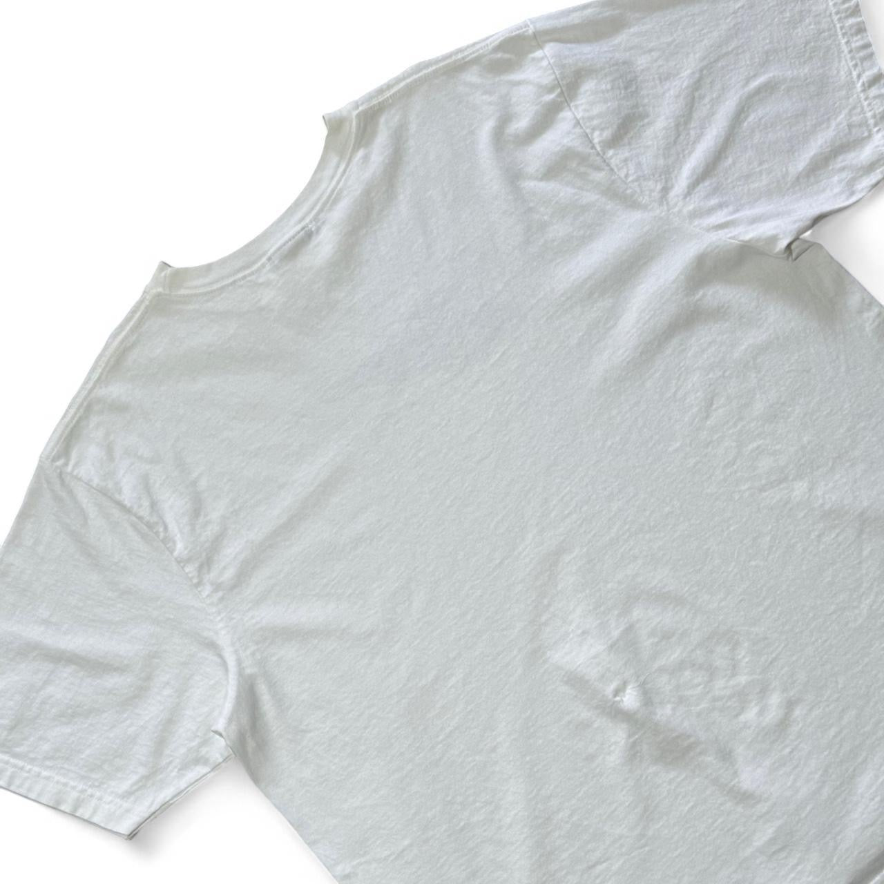 90s Puff Print Reebok Logo Spellout Graphic Sportswear Tee