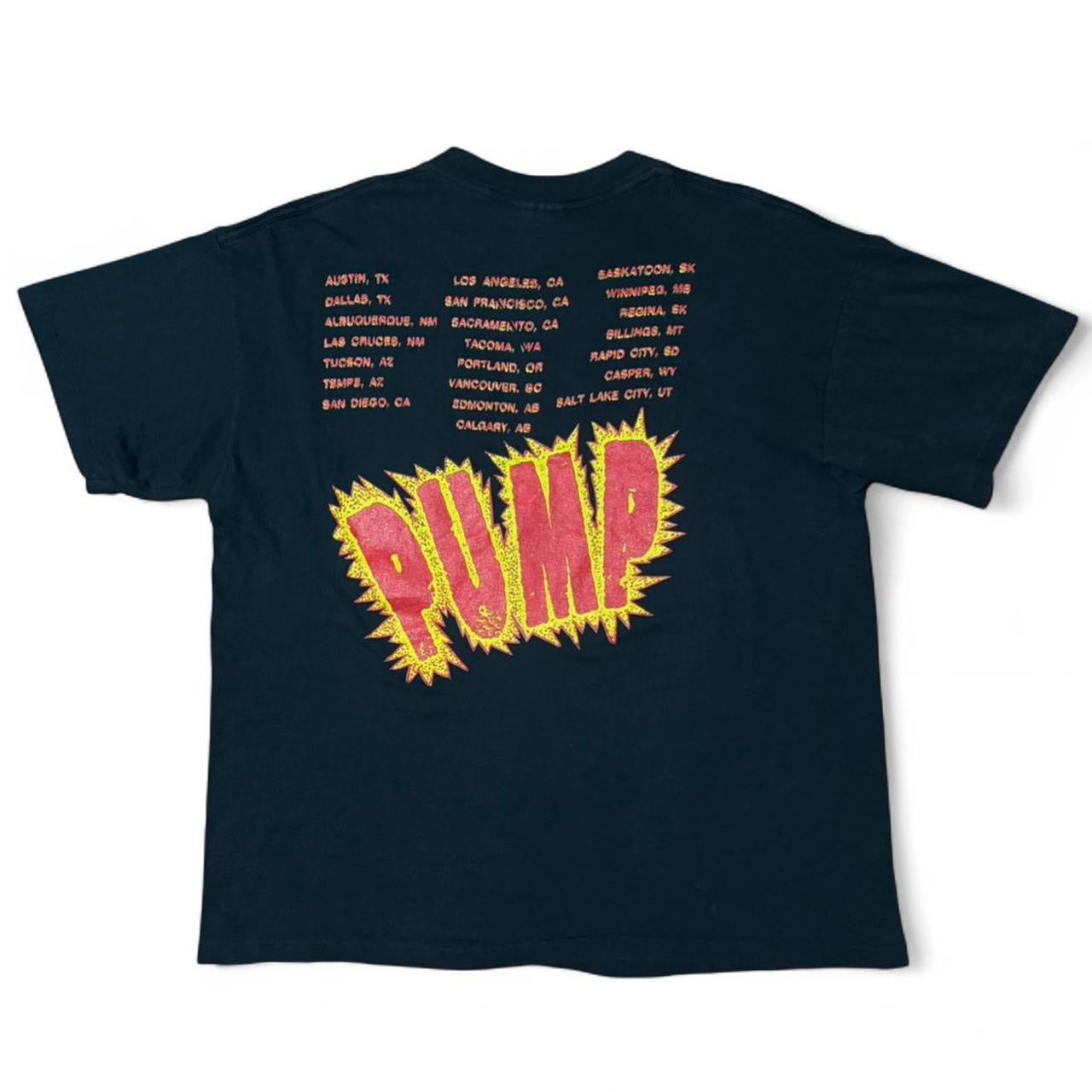 1989 Aerosmith Pump Aero Force One Tour Merch T-shirt
