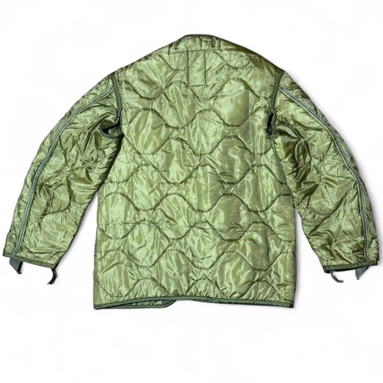 Vintage U.S. Military M-65 Field Jacket Army Green Quilted Liner
