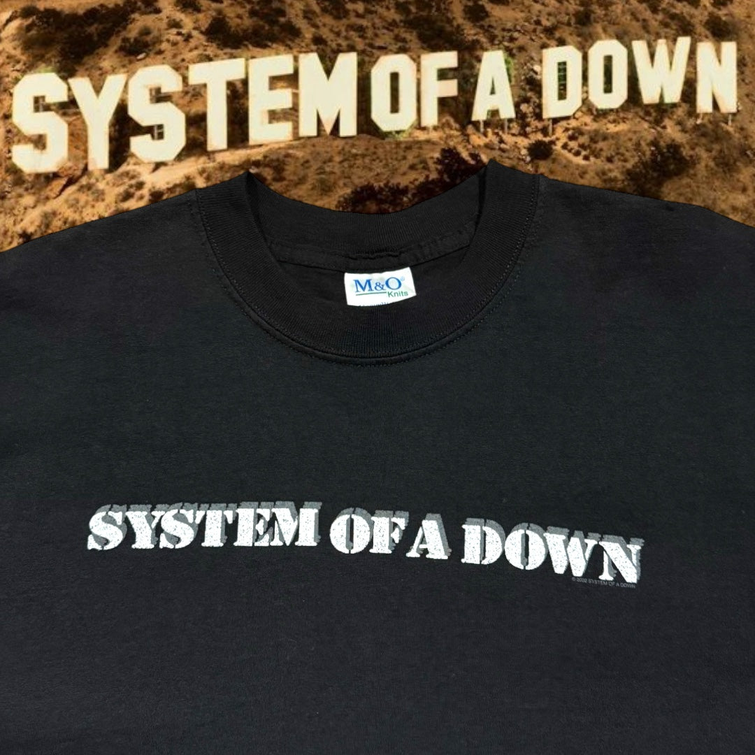 2002 System of a Down Chop Suey Band T-Shirt