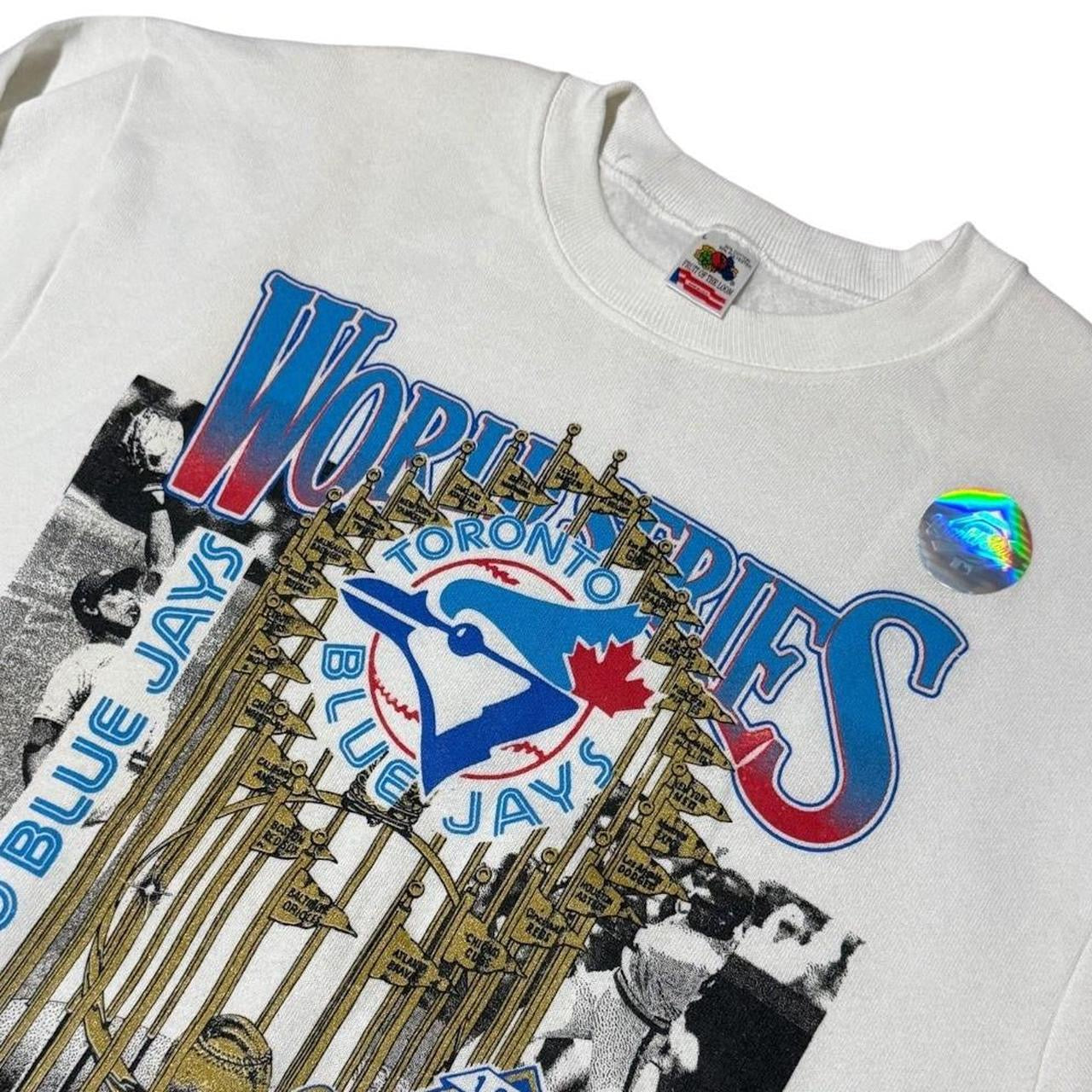 90s Toronto Blue Jays World Series Champions MLB Baseball NWT Sweatshirt