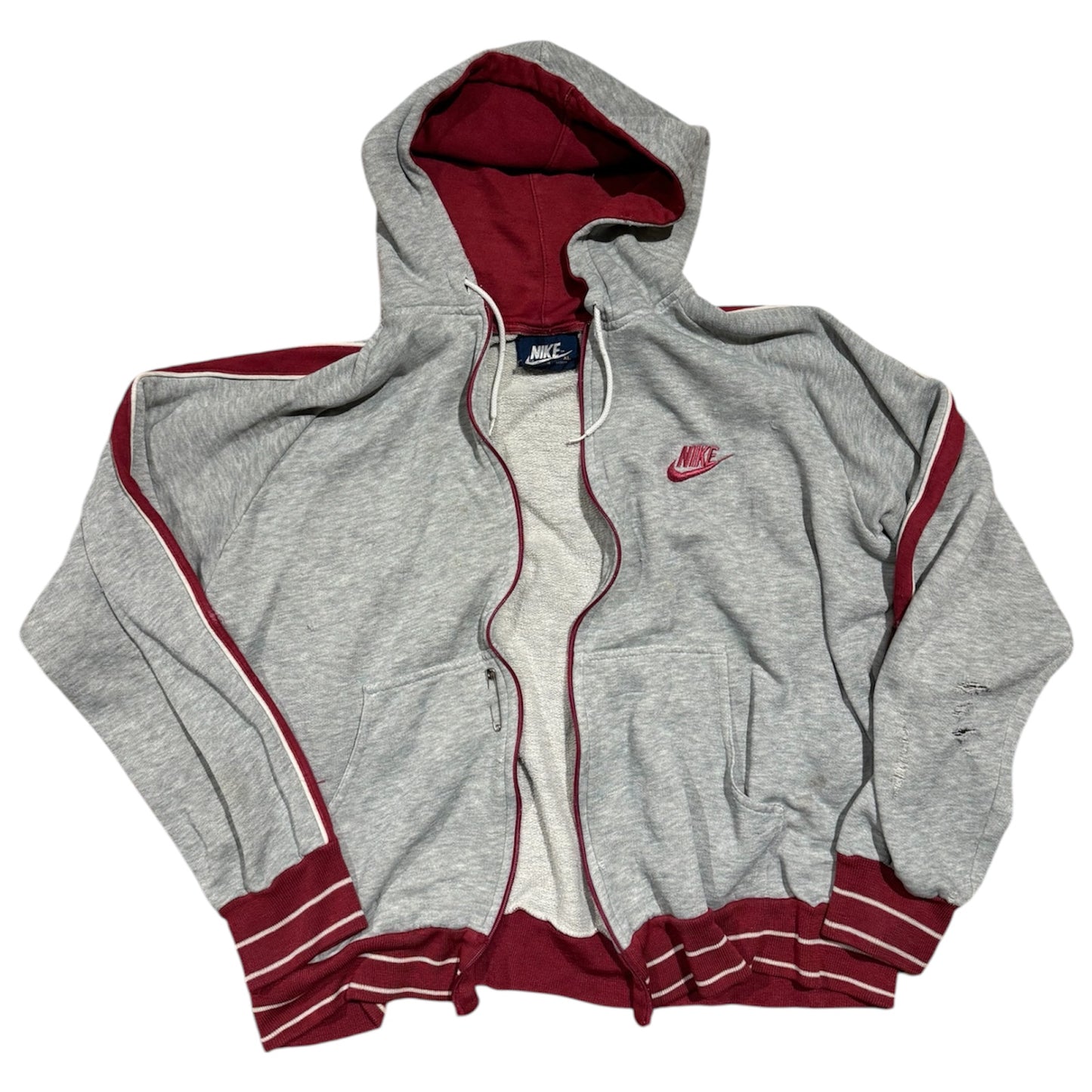 Vintage 80s Nike Zip Up Hoodie