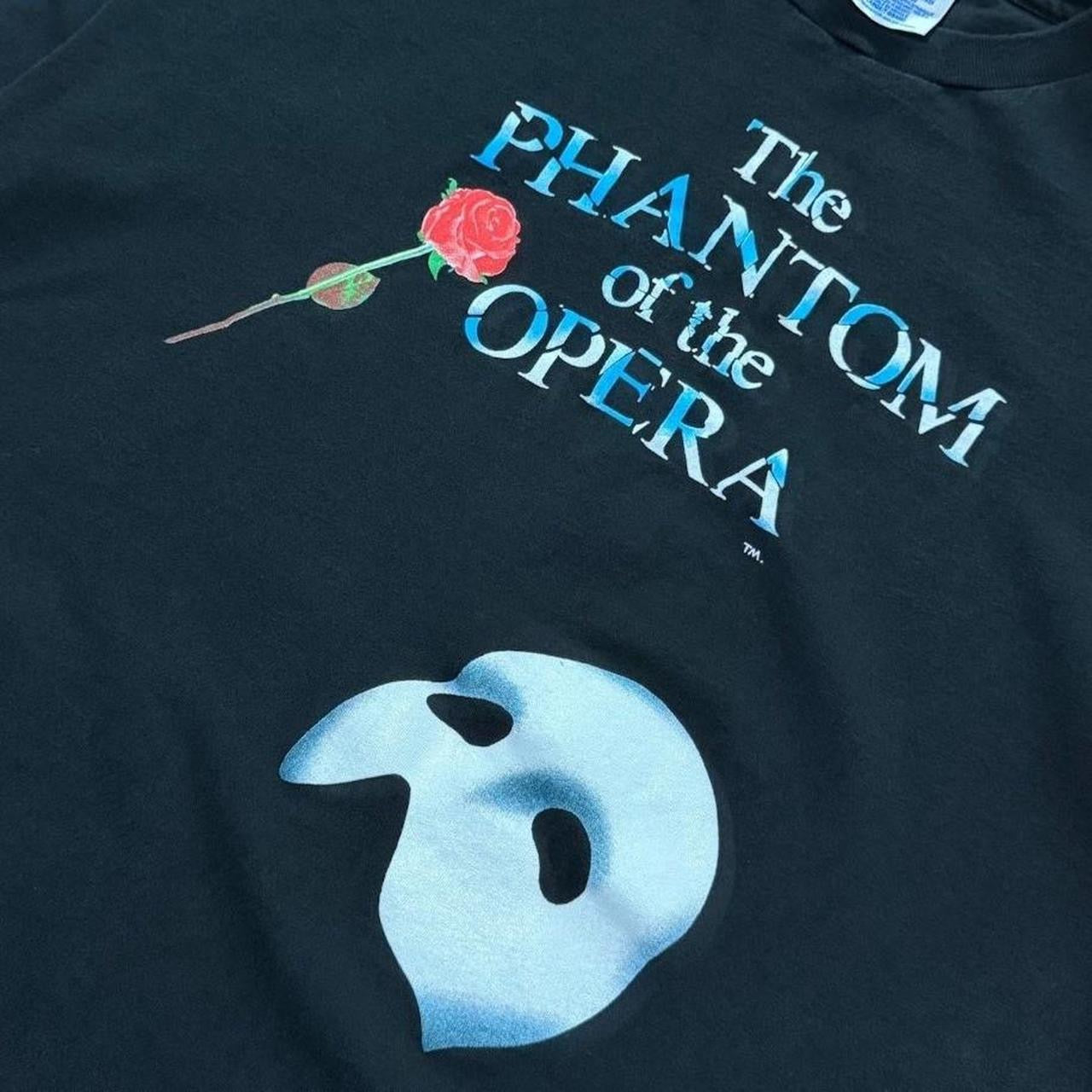 90s Phantom of the Opera Cult Classic Musical Theater Graphic T-Shirt