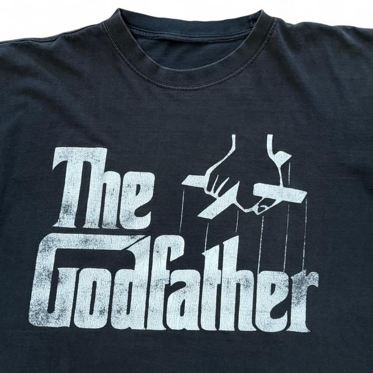 Vintage 90s The Godfather Mafia Crime Movie Coppola Pacino Brando T-shirt