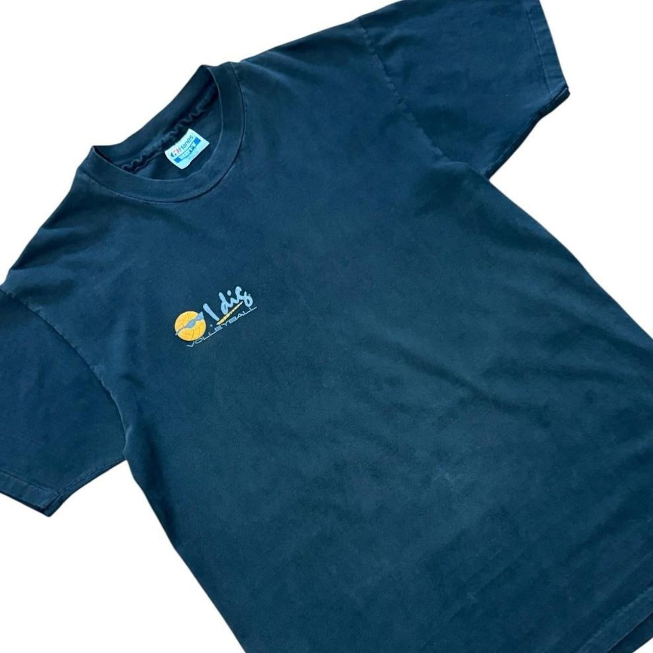 90s I Dig Pro Beach Legends Volleyball Beach Sport Graphic Faded T-shirt