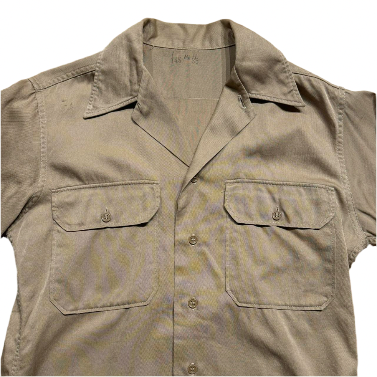 70s Military Button-Up