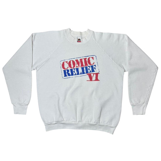 90s Comic Relief VI Robin Williams Whoopi Goldberg Promo Crewneck