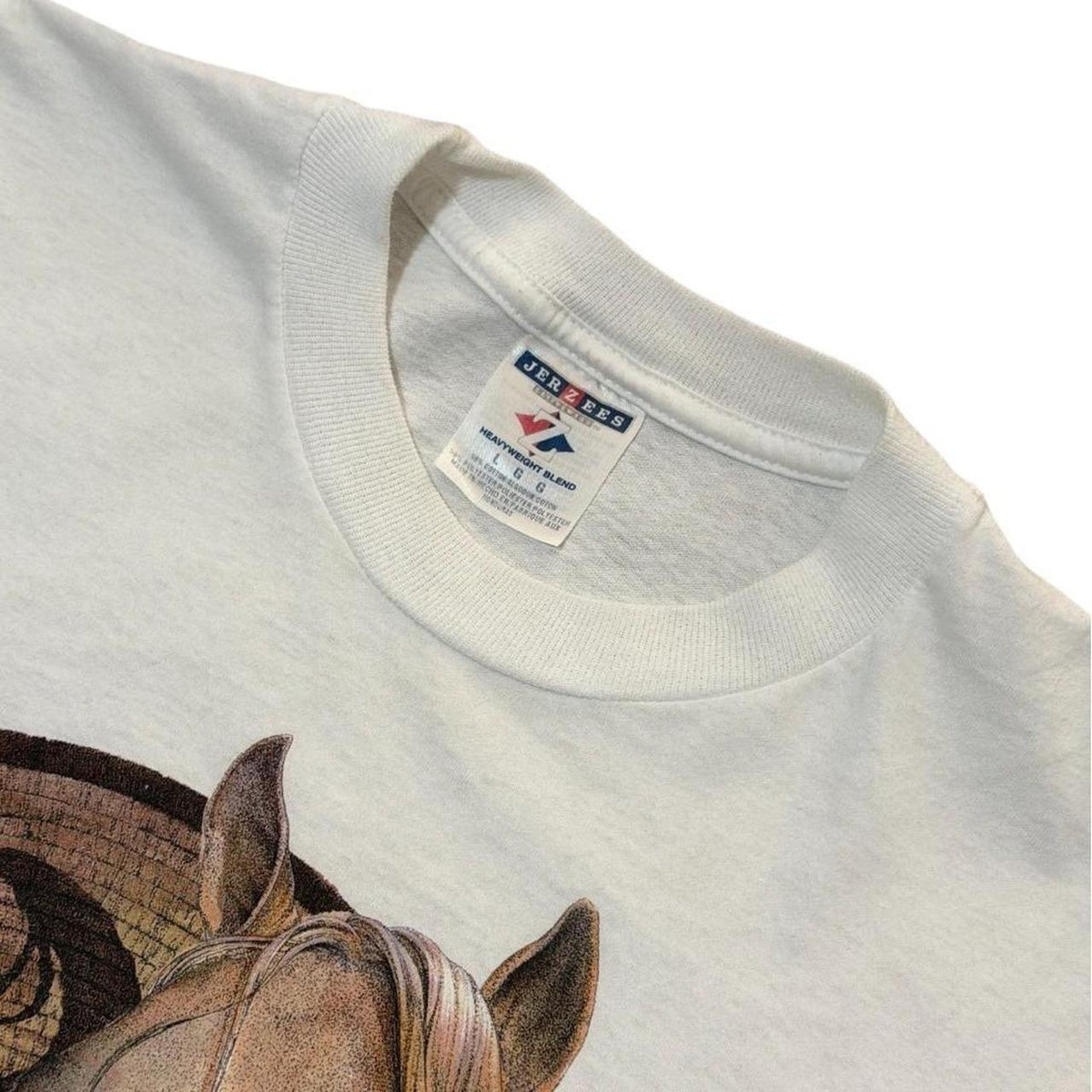 Y2K Horse and Foal Animal Equestrian Nature Western Graphic Art T-shirt