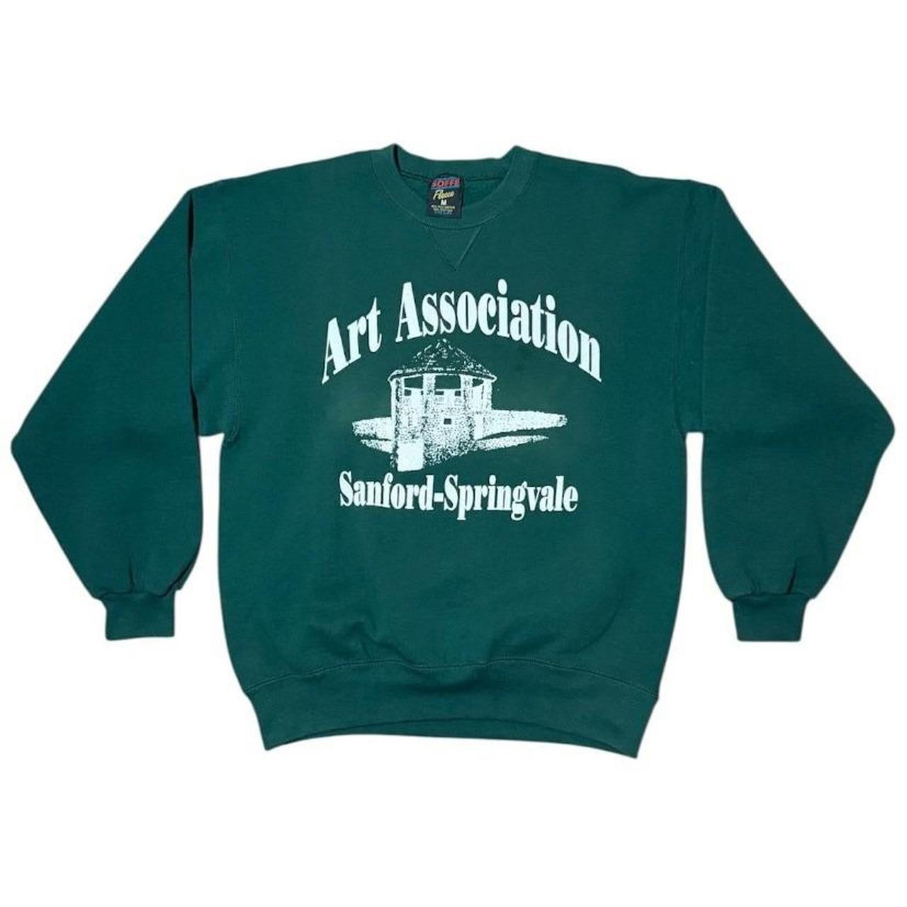 90s Art Association Sanford Springvale USA Architecture Graphic Sweater