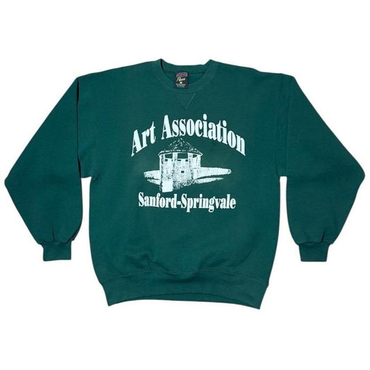 90s Art Association Sanford Springvale USA Architecture Graphic Sweater