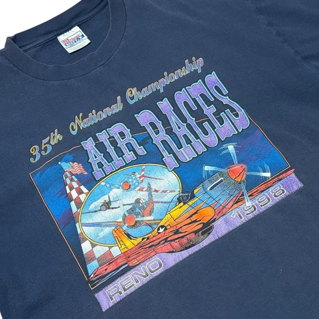 90s Reno 35th National Airplane Air Races Championship Graphic T-shirt