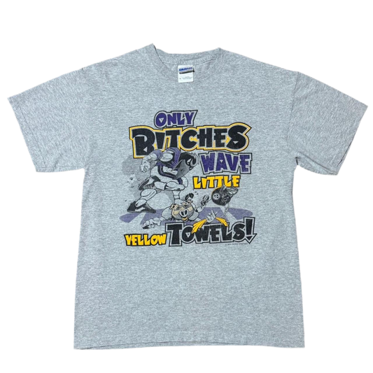 2011 Baltimore Ravens VS Pittsburgh Steelers NFL Football Vulgar Tee