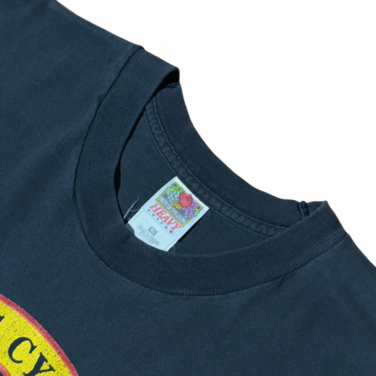 ‘99 Thrashed Black Hills Motorcycle Classic Sturgis Biker Tee