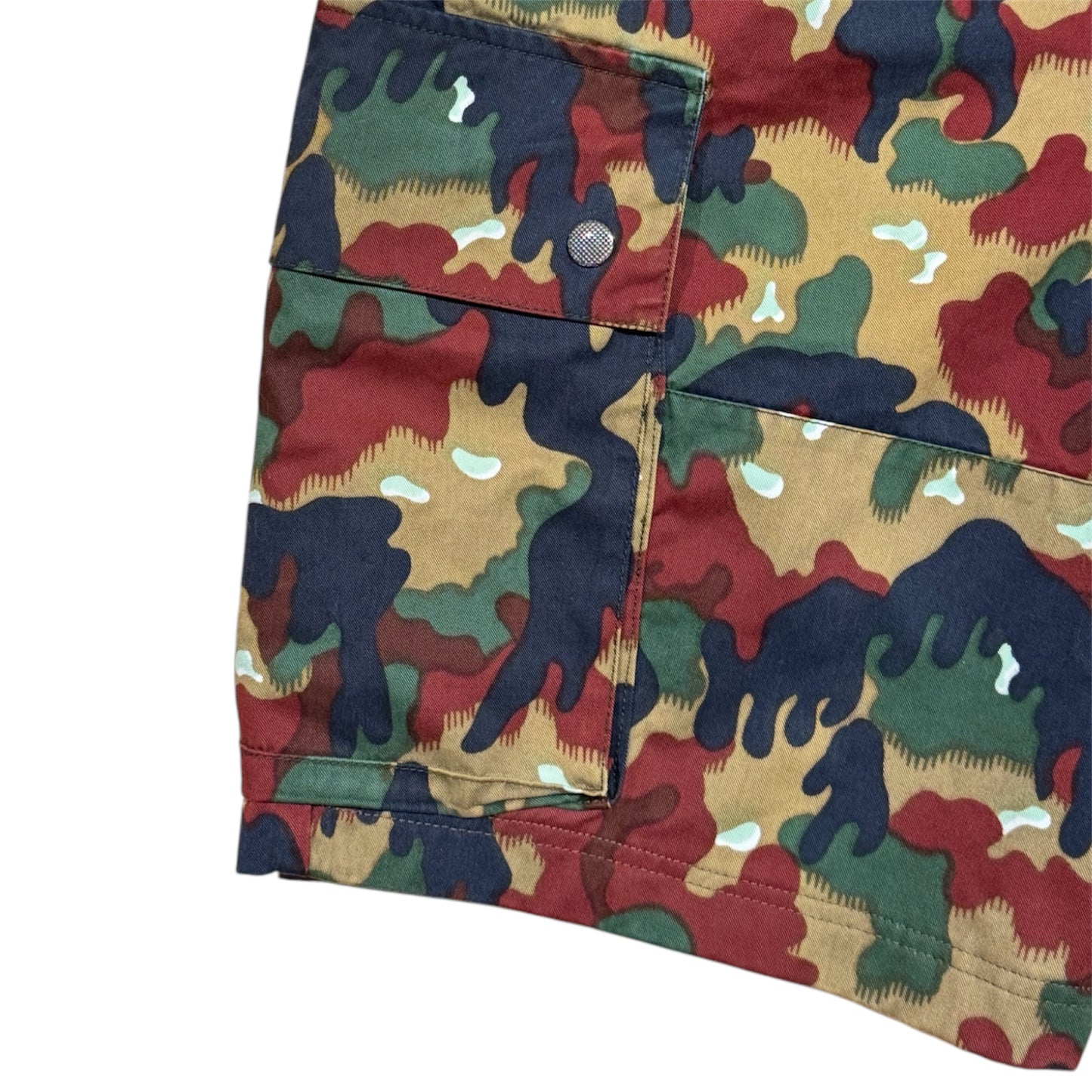 90s Military Issue Camo Shorts