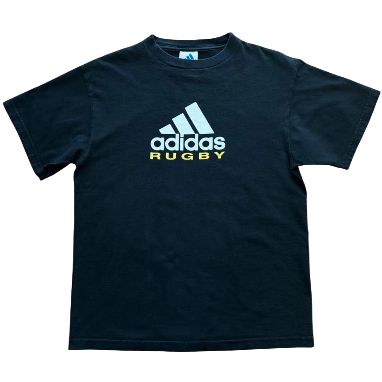 Vintage Y2K Adidas Rugby Spellout Graphic Logo Sportswear T-shirt