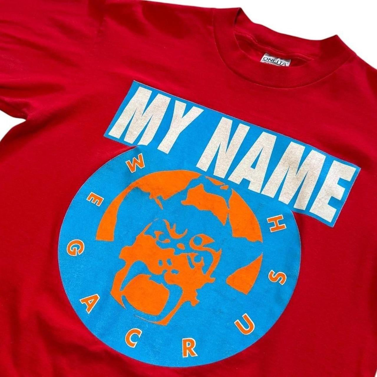 90s My Name Megacrush C/Z Records Band Merch Punk Grunge Metal T-shirt
