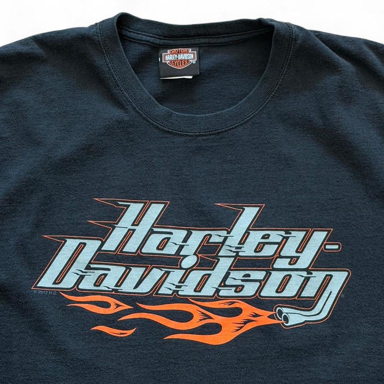 2012 Harley Davidson Motorcycle New York Biker Flame Muscle Tank Top