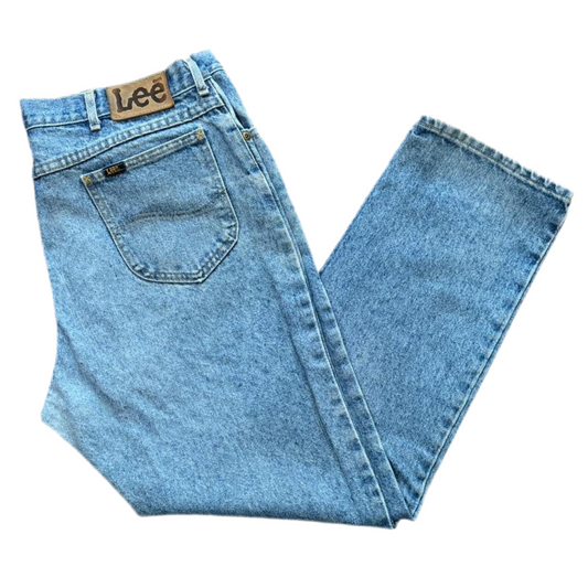 90s Lee Rider Denim Straight Leg Jeans