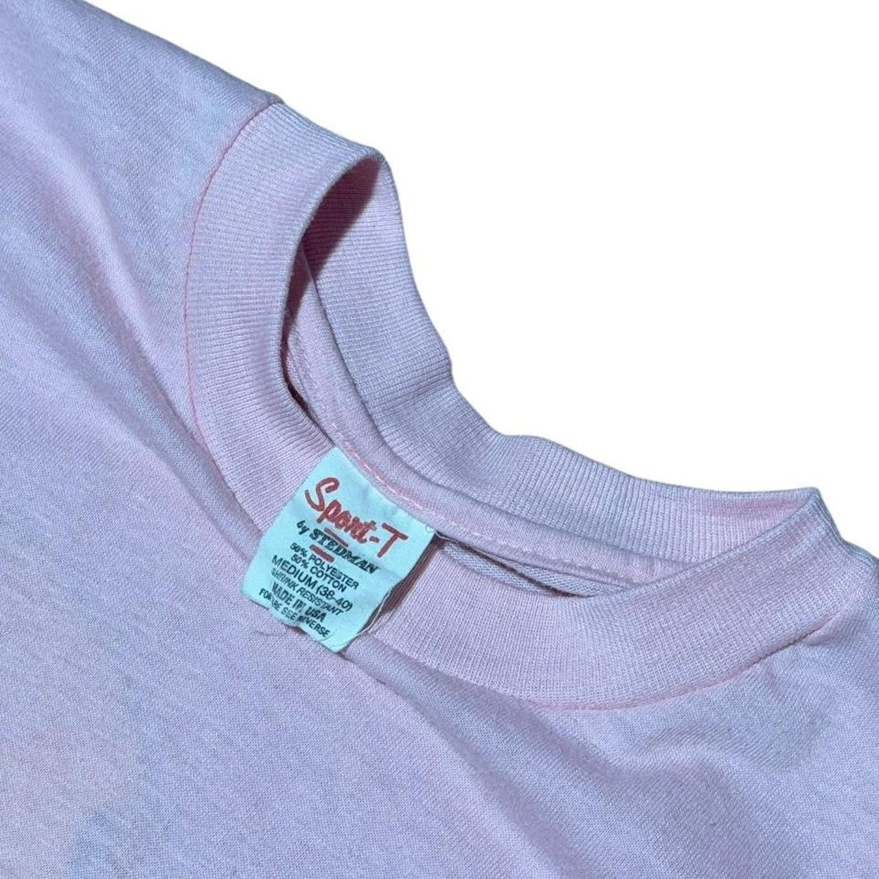 80s Brew Thru Nags Head NC USA Pink Single Stitch Mullet Graphic T-shirt