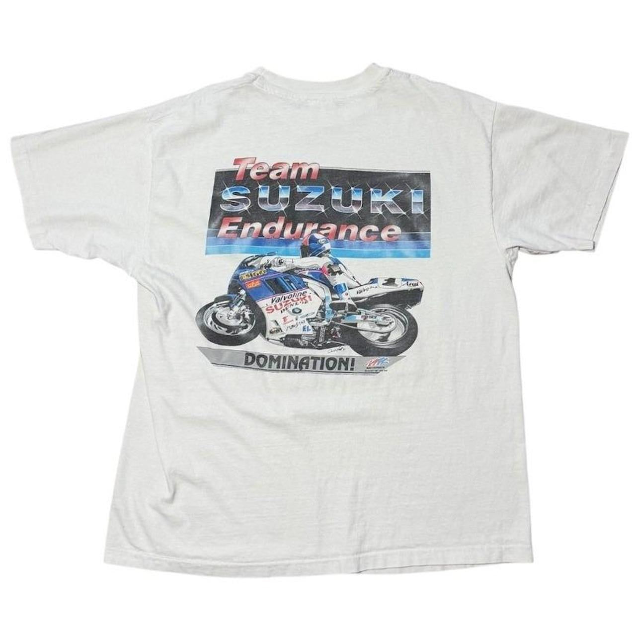 90s Team Suzuki '91 Endurance Racing Sports Car Auto Graphic Art T-Shirt