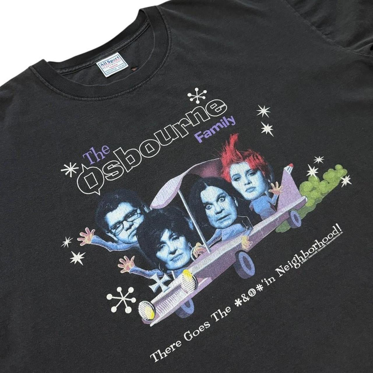 Y2K The Osbournes Family MTV Show Promo Ozzy Osbourne Graphic T-Shirt
