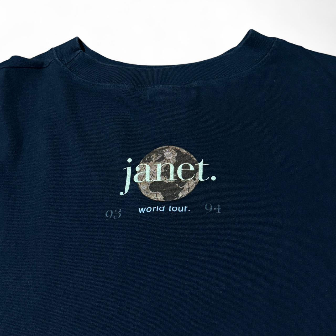 1993 Janet Jackson World Tour Concert Tee