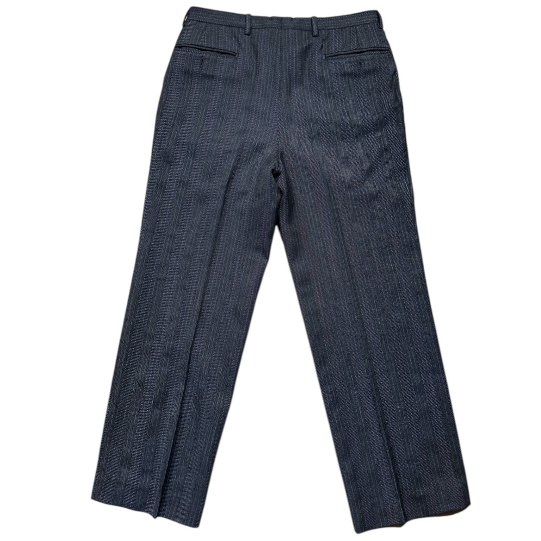 70s Pleated Wool Trousers