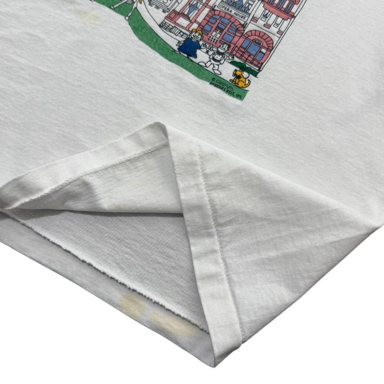 90s Woodstock Illinois Groundhog Day Graphic Architecture Art T-shirt