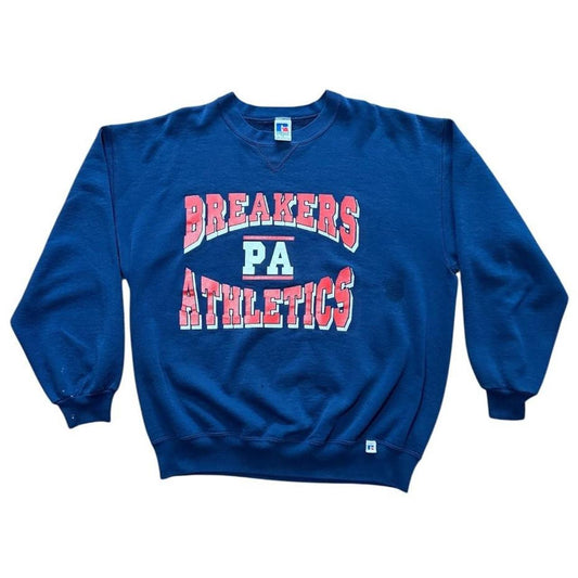 90s Russell Athletic Breakers Pacific Academy Athletics Crewneck Sweater