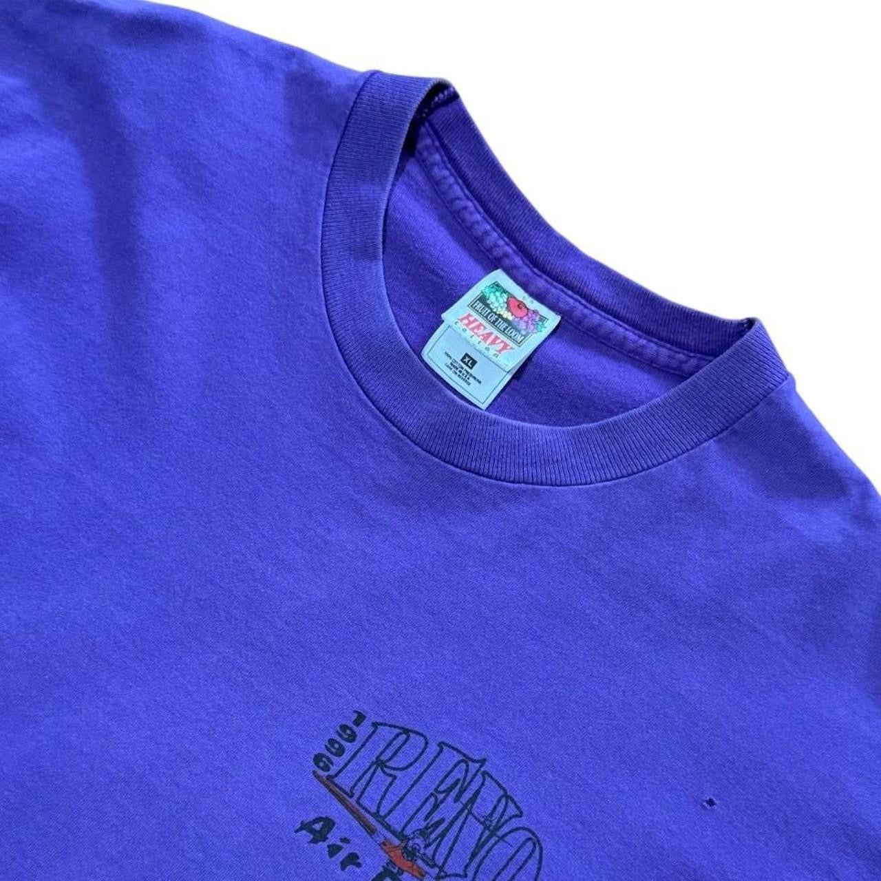 90s Reno Air Races Airplane Pilot Jet Graphic Souvenir T-Shirt