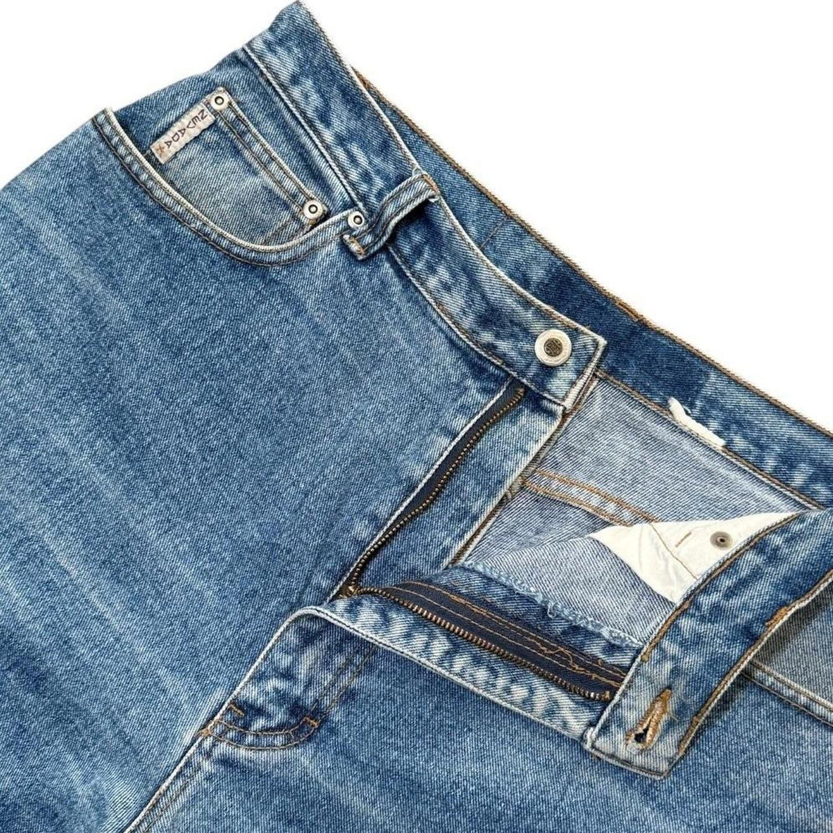 90s Nevada Jeans Mens Straight Leg Blue Wash Denim Jeans 33" Faded Pants