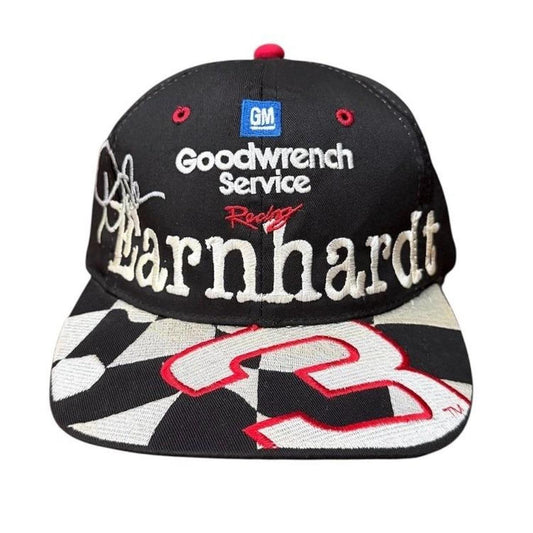 90s Chase Authentic Dale Earnhardt Nascar Racing Goodwrench Snapback Hat