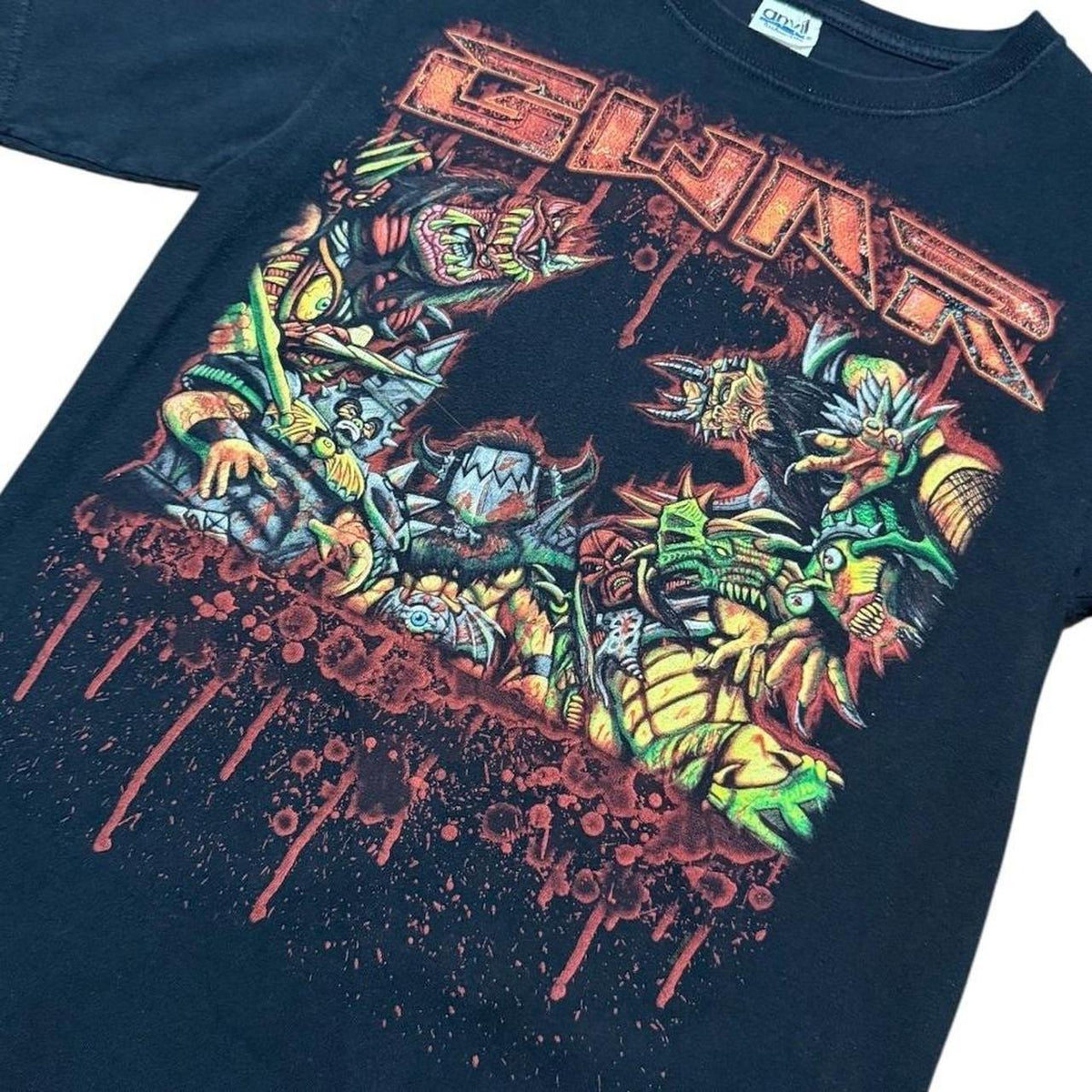 GWAR Bloody Pit of Horror Grunge Thrash Metal Punk 2010 Band Tour Merch T-shirt
