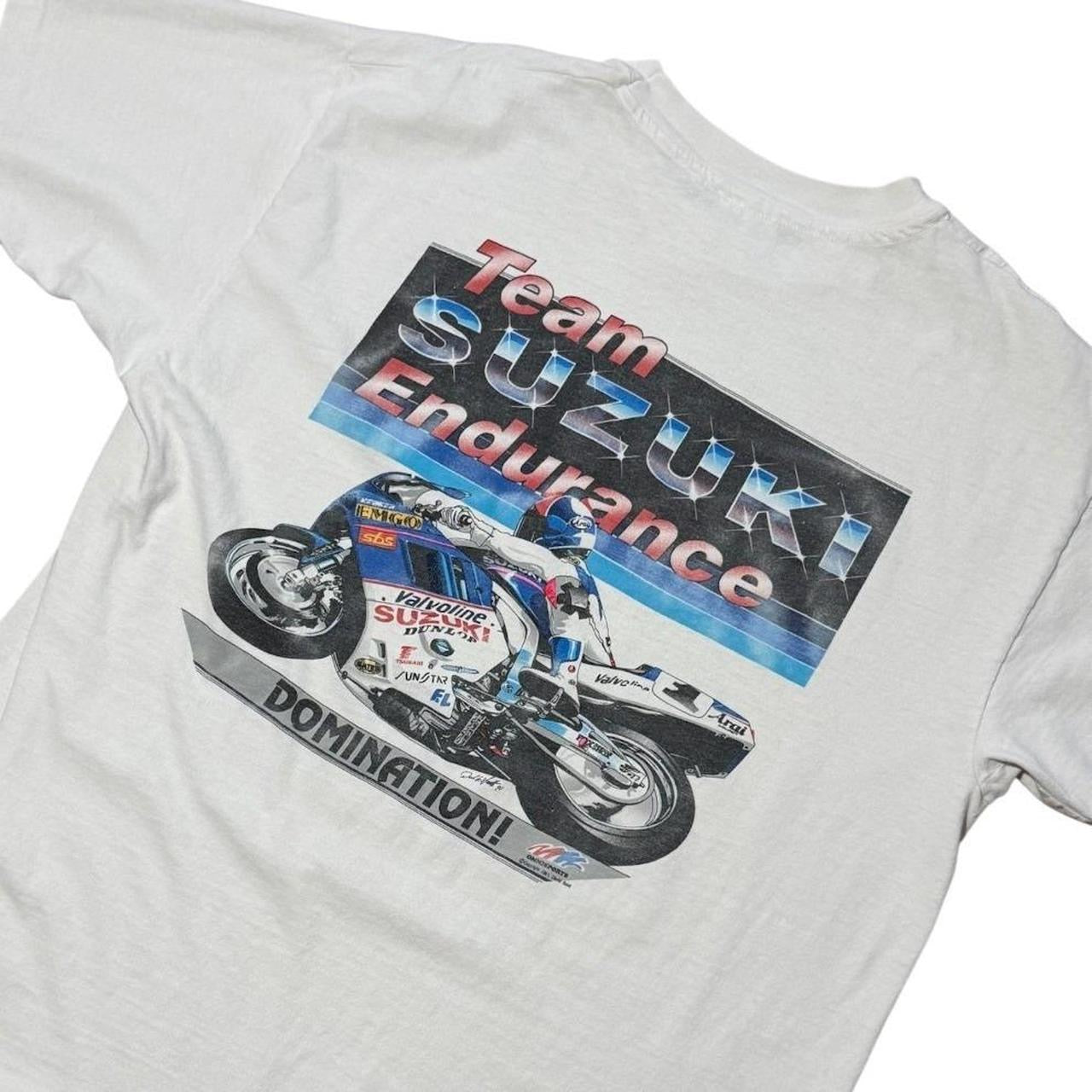 90s Team Suzuki '91 Endurance Racing Sports Car Auto Graphic Art T-Shirt