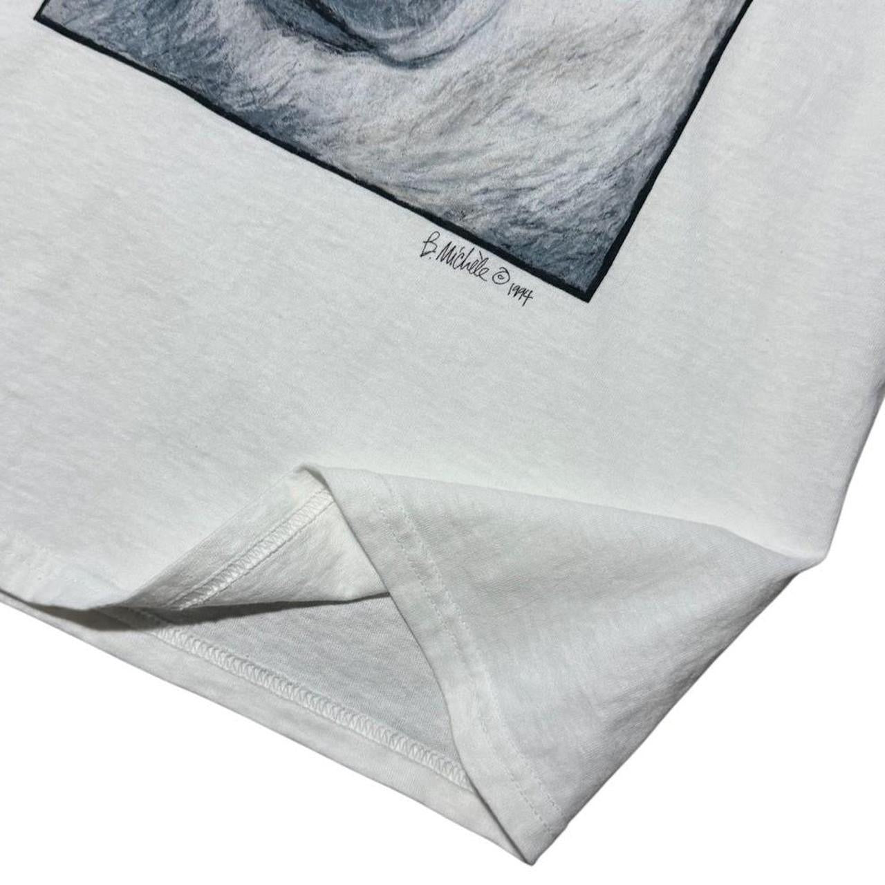 90s B Michelle Polar Bear Dont Say Goodbye Animal Nature Art T-Shirt