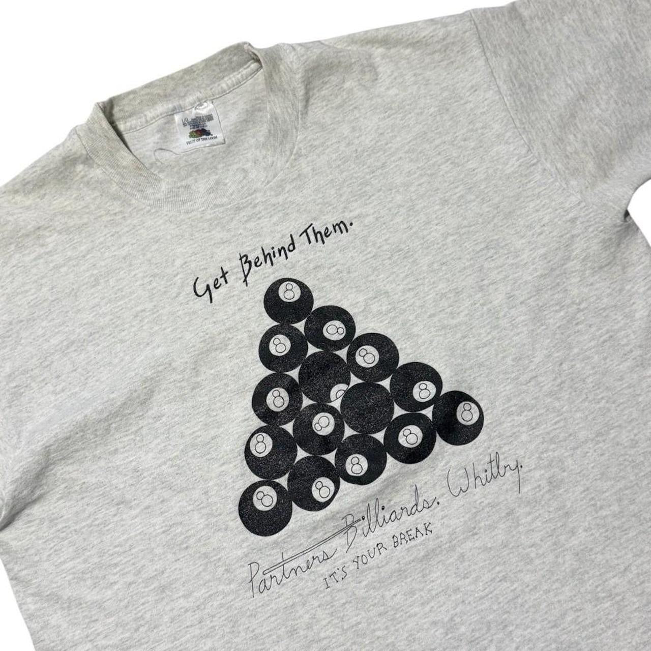 90s Billiards 8 Ball Pool Bar Gambling Sports Game Art Graphic T-Shirt
