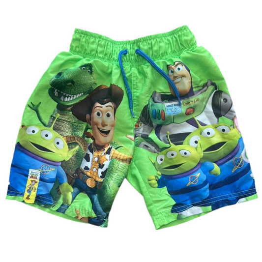 Toy Story Buzz Lightyear Disney Pixar Youth Swim Trunk Shorts