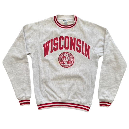 Champion Reverse Weave Wisconsin Badgers Crewneck
