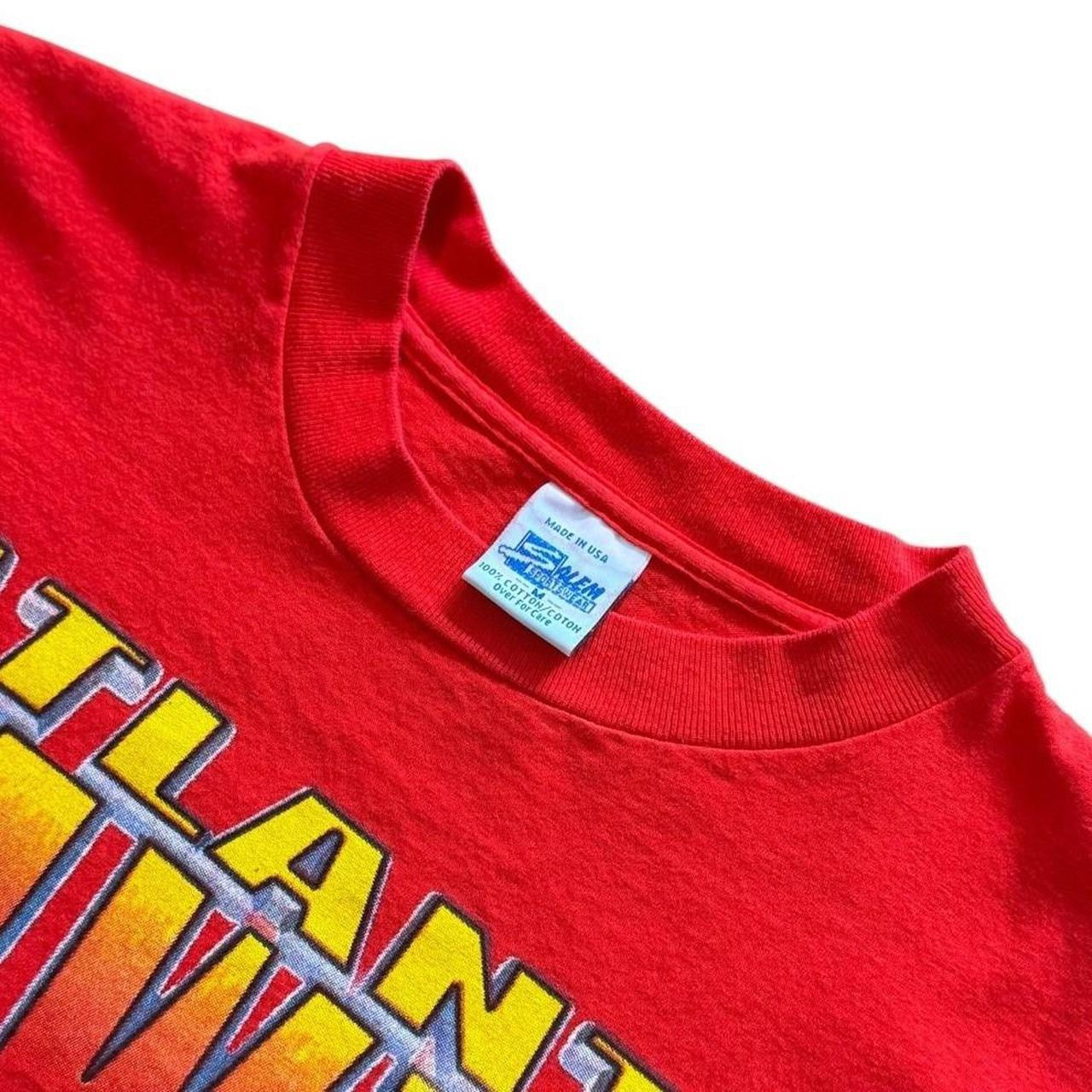 90s Atlanta Hawks Crashin The Board NBA Basketball Sport Graphic T-shirt