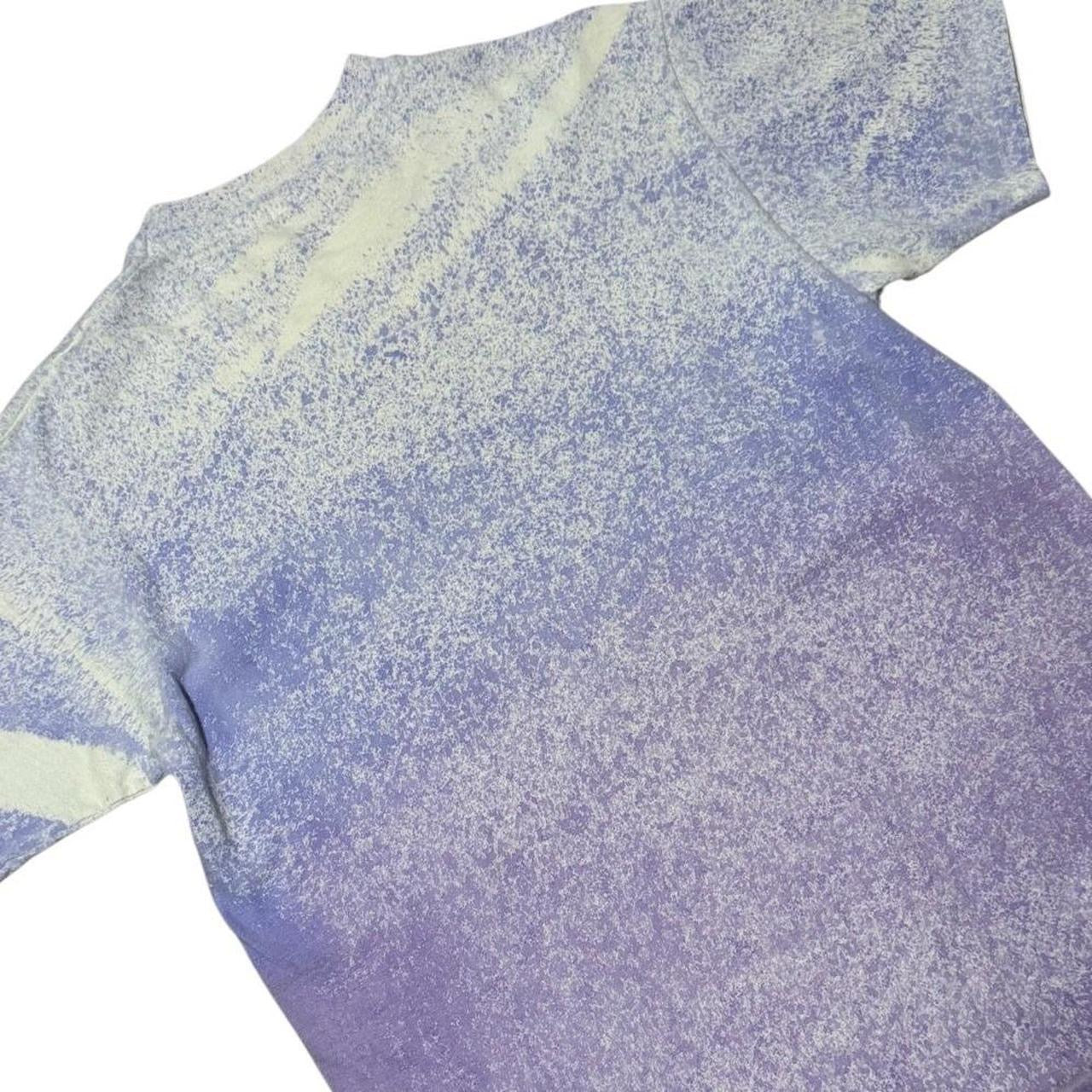 90s Zulu Shinerama Pepsi Purple Acid Wash Tie Dye Promo Graphic T-shirt