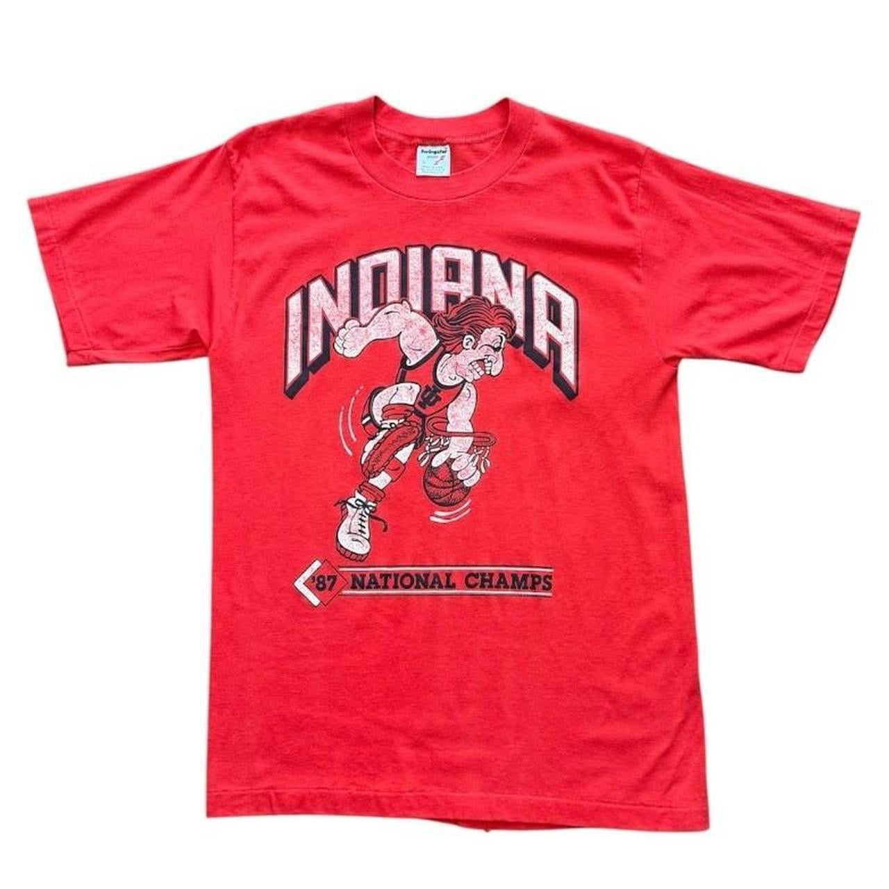 80s Indiana Hoosiers National Champions 87 NCAA Football Sports T-shirt