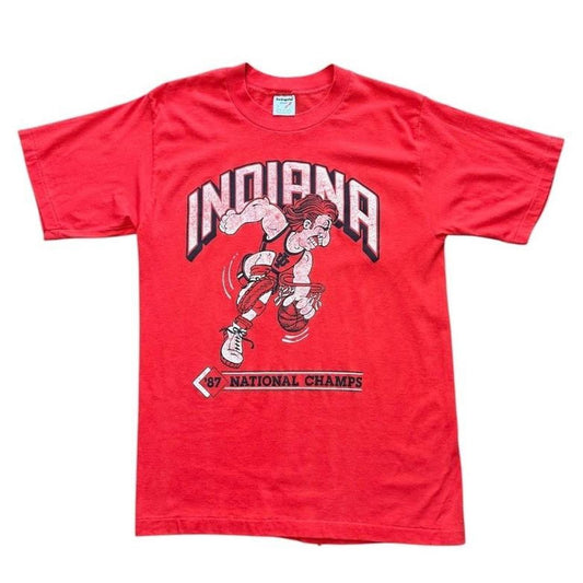 80s Indiana Hoosiers National Champions 87 NCAA Football Sports T-shirt