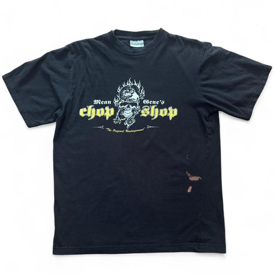 Y2K Mean Genes Chop Shop Biker Tee