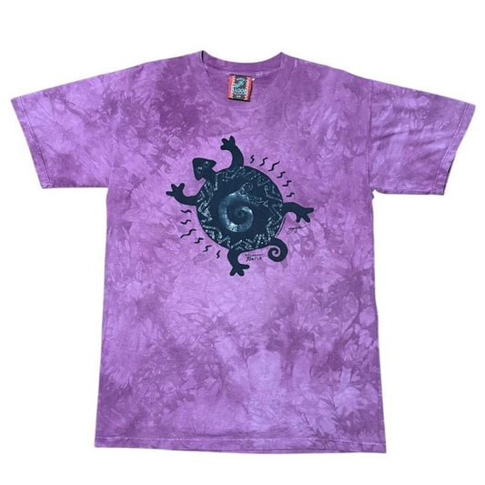 90s Dagoli Studio Millennium Turtle Tie Dye Nature Ocean Beach T-shirt
