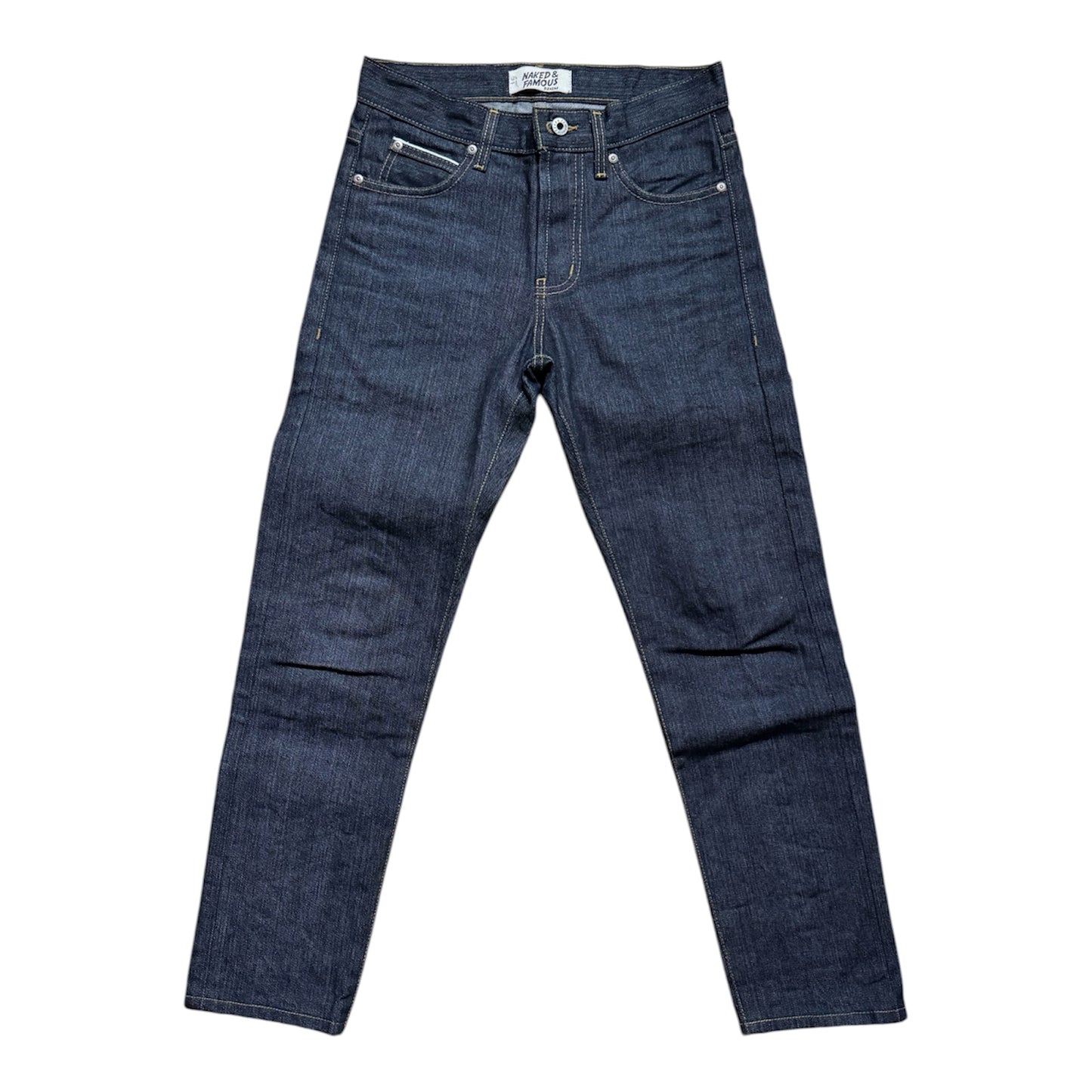 Naked And Famous Nudie Raw Denim Jeans Size 28x26”