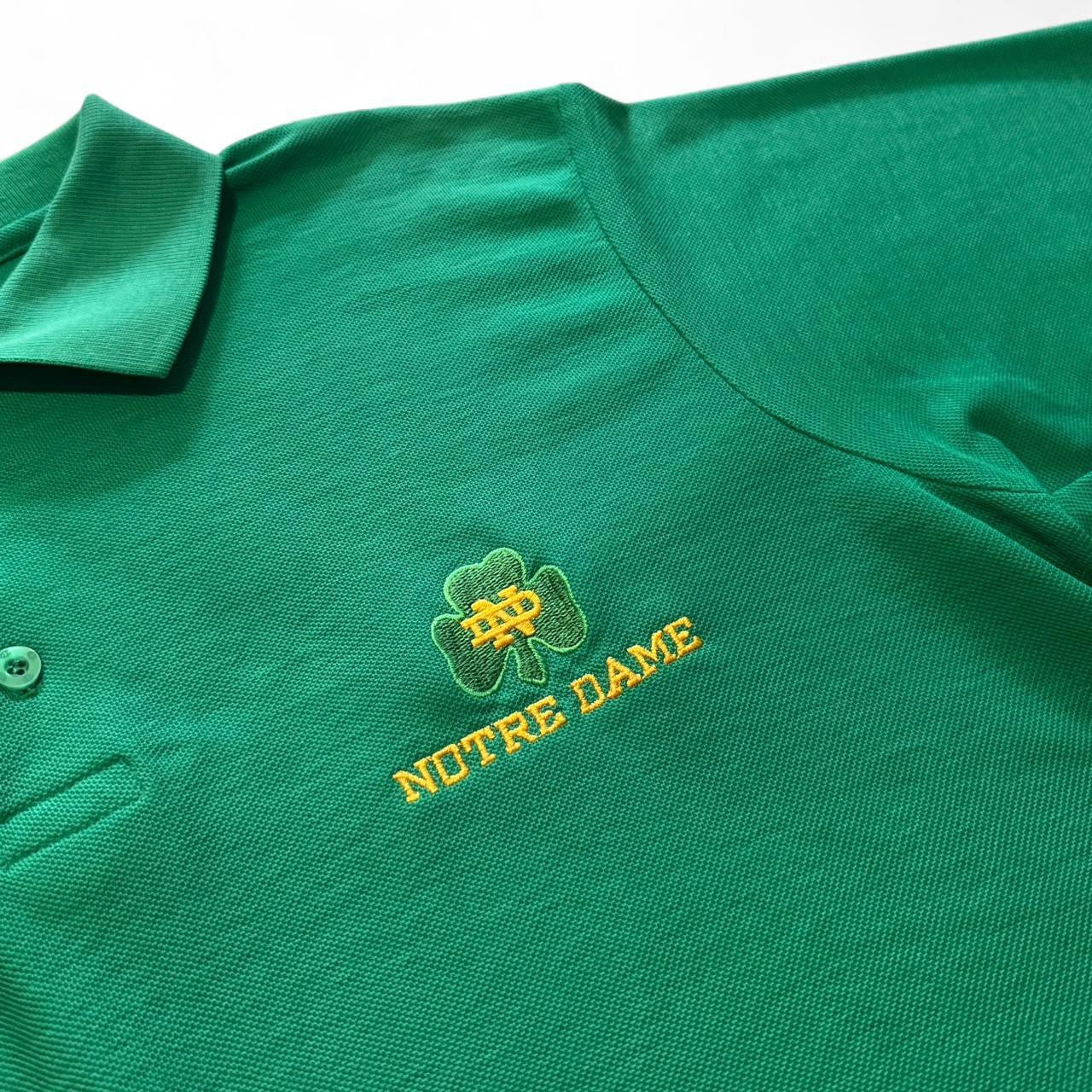 90s Champion Notre Damn Green Polo