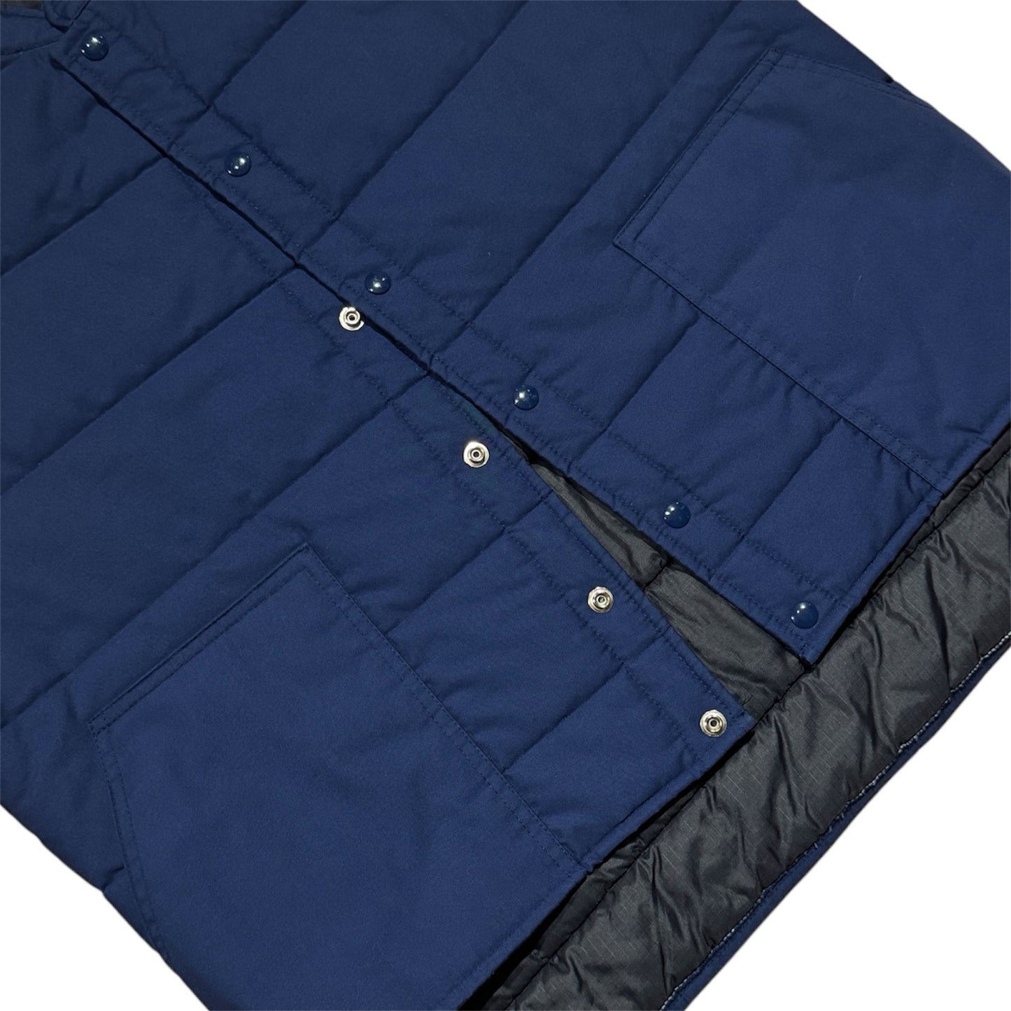 90s Navy Blue Puffer Vest