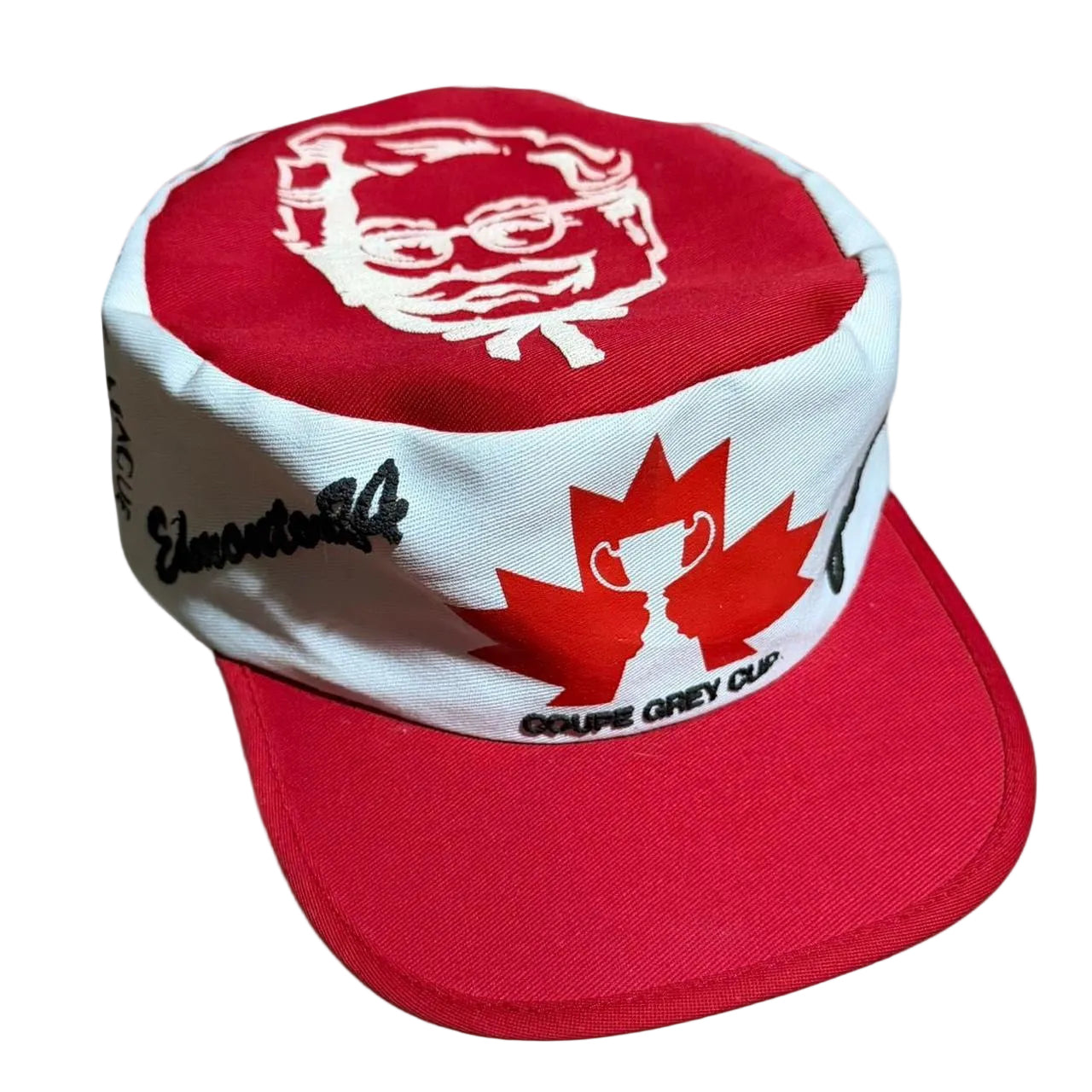 Vintage 1984 Edmonton Grey Cup CFL KFC Football Promo Sports Hat Cap