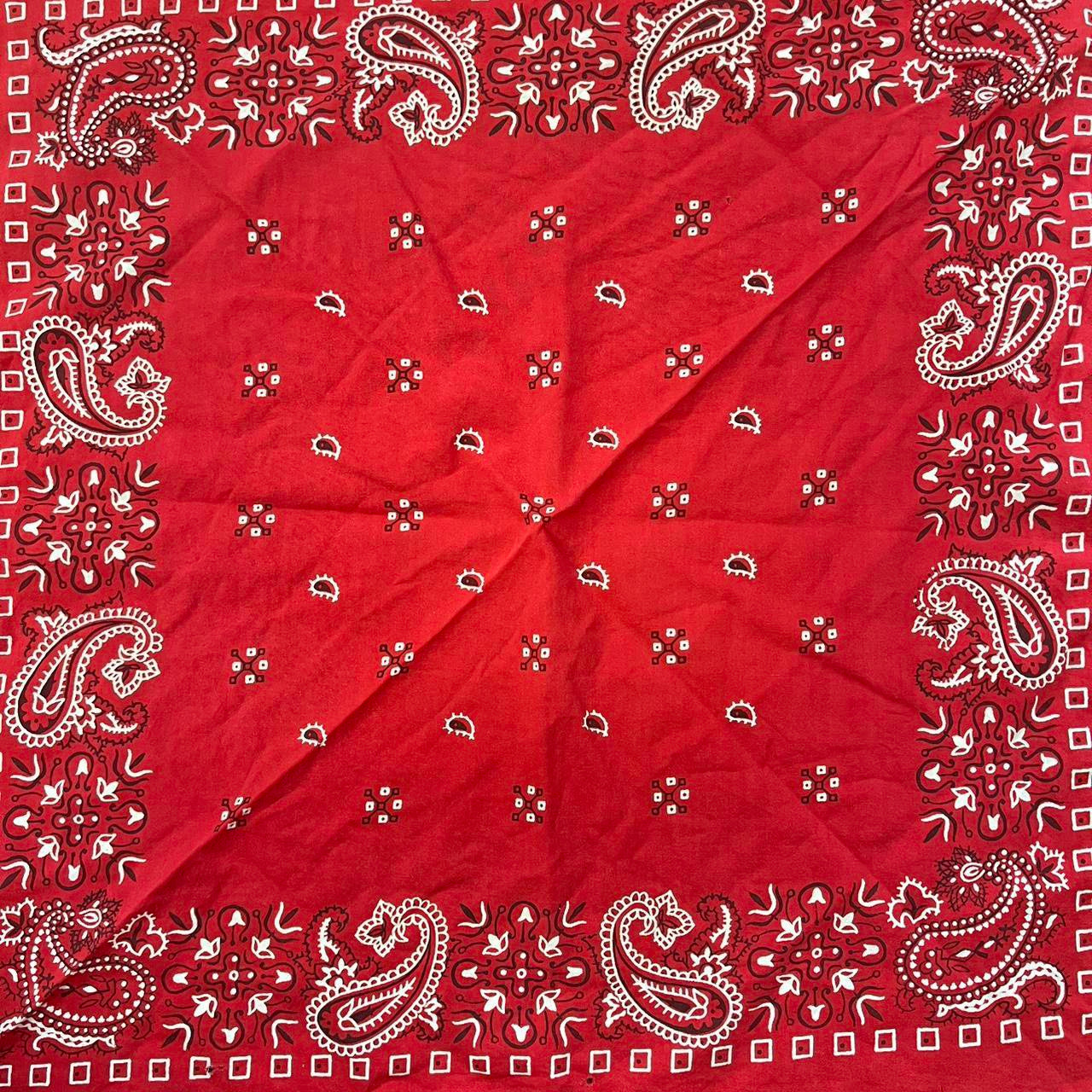 Vintage Paisley Bandana Handkerchief