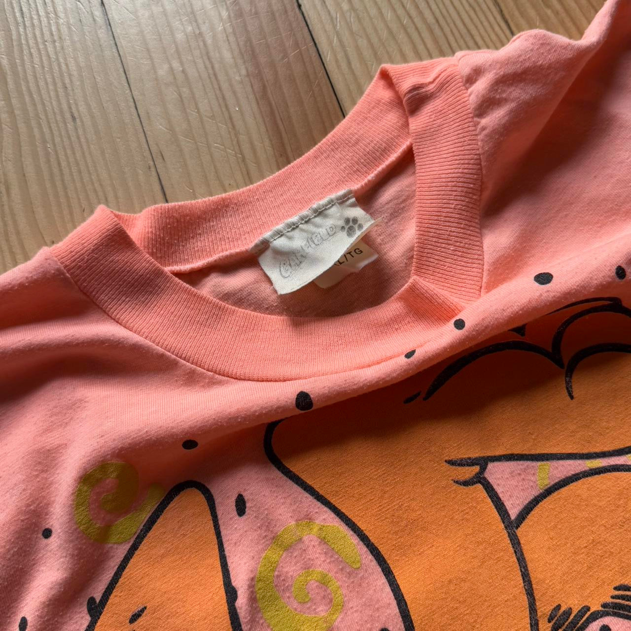 1978 Jim Davis Garfield Sleeper Tee